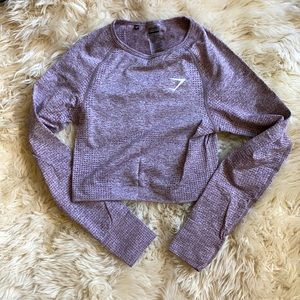 Gymshark long sleeve crop top - SM